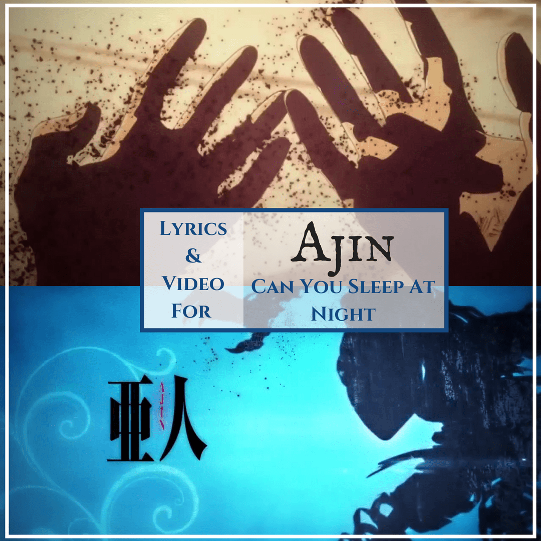 Can You Sleep At Night Lyrics