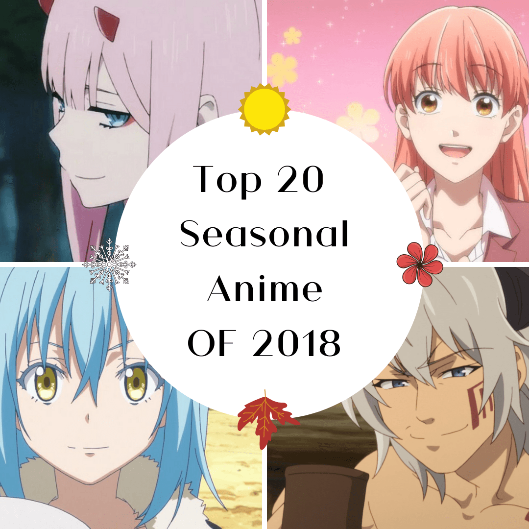 Top 20 Seasonal Anime of 2018 1 Top 20 Seasonal Anime of 2018