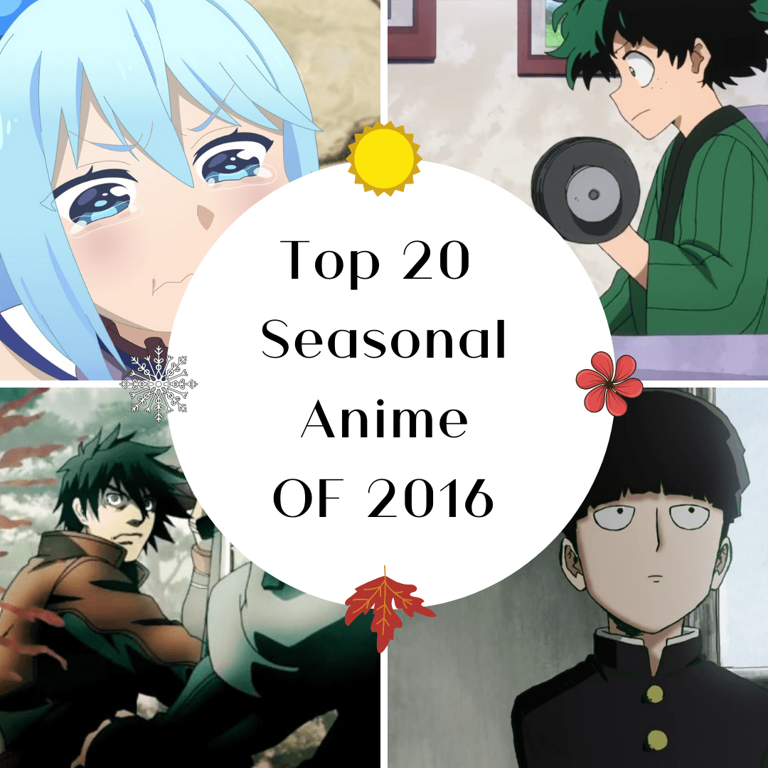 Top 20 Seasonal Anime of 2016 1 Top 20 Seasonal Anime of 2016 AllAnimeMag