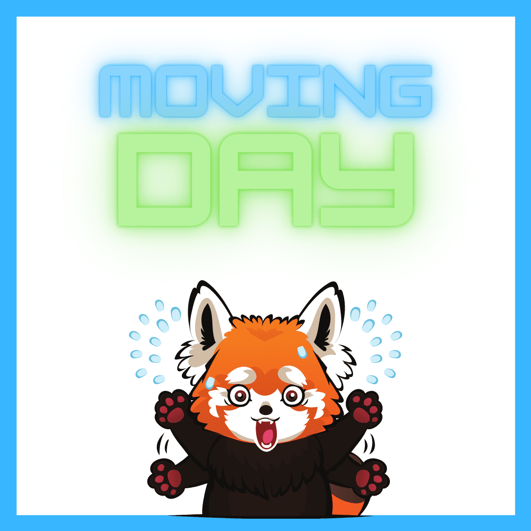 Moving Day and Happenings