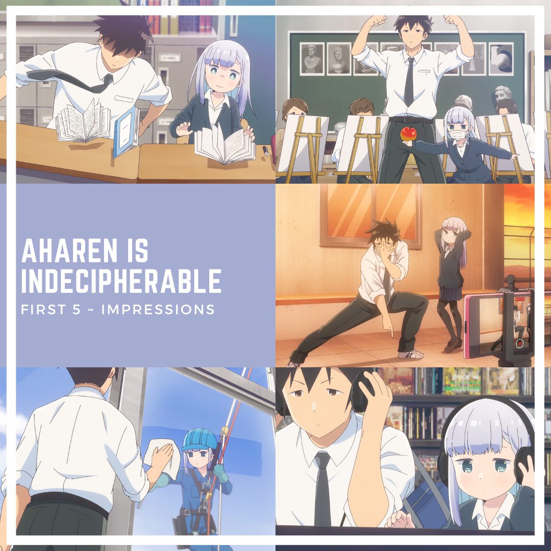 First 5 Aharen san wa Hakarenai Is Indecipherable episode Impressions Anime