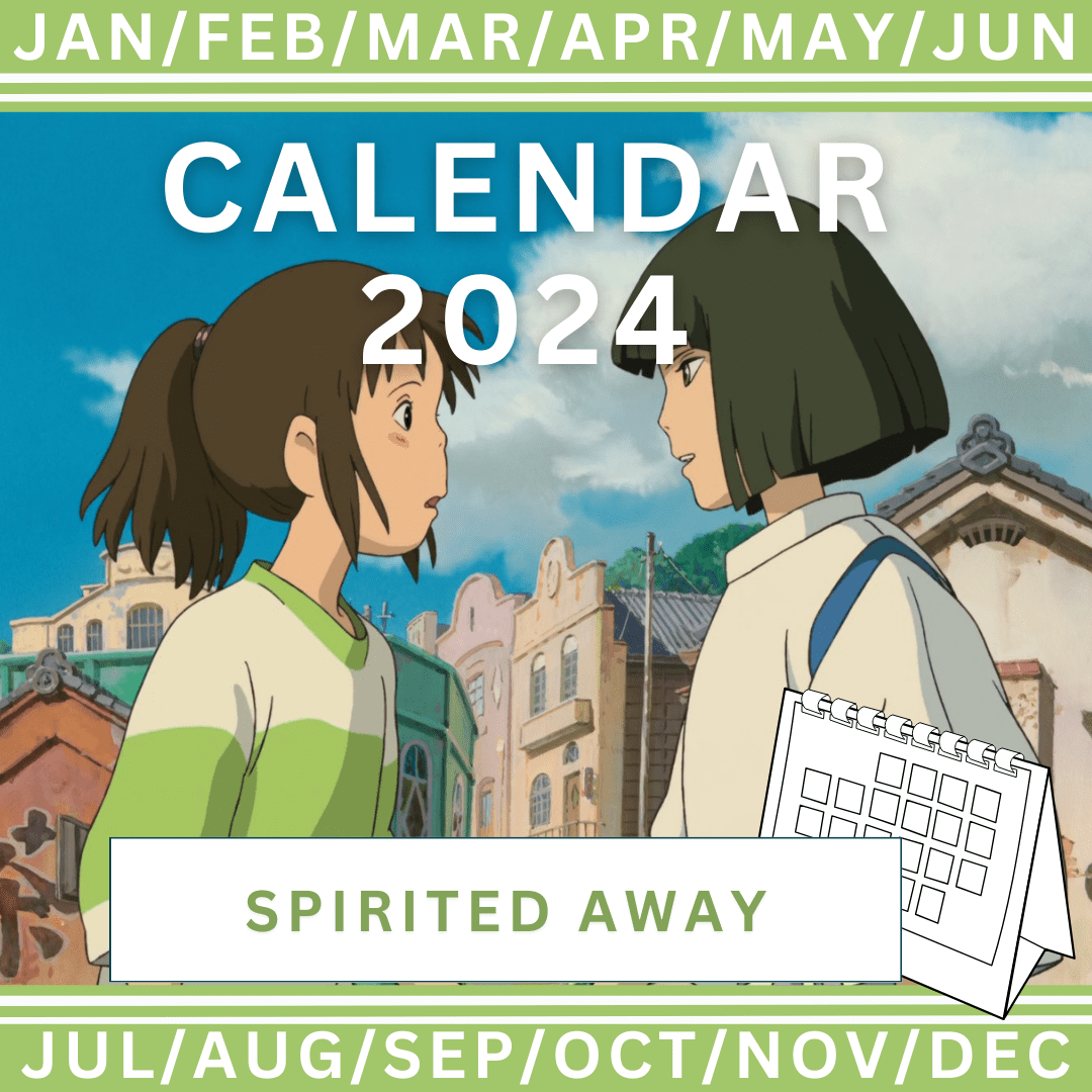 Four Free Spirited Away 2024 Calendars