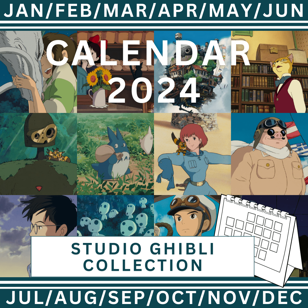 Free Studio Ghibli 2024 Calendars