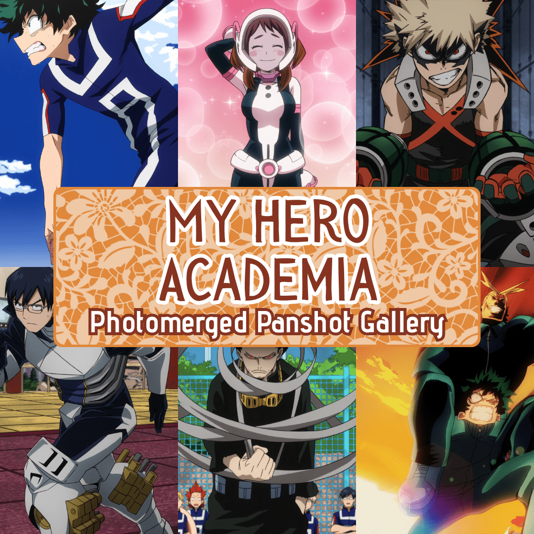 Photomerged Panshots: My Hero Academia Season 1 Gallery
