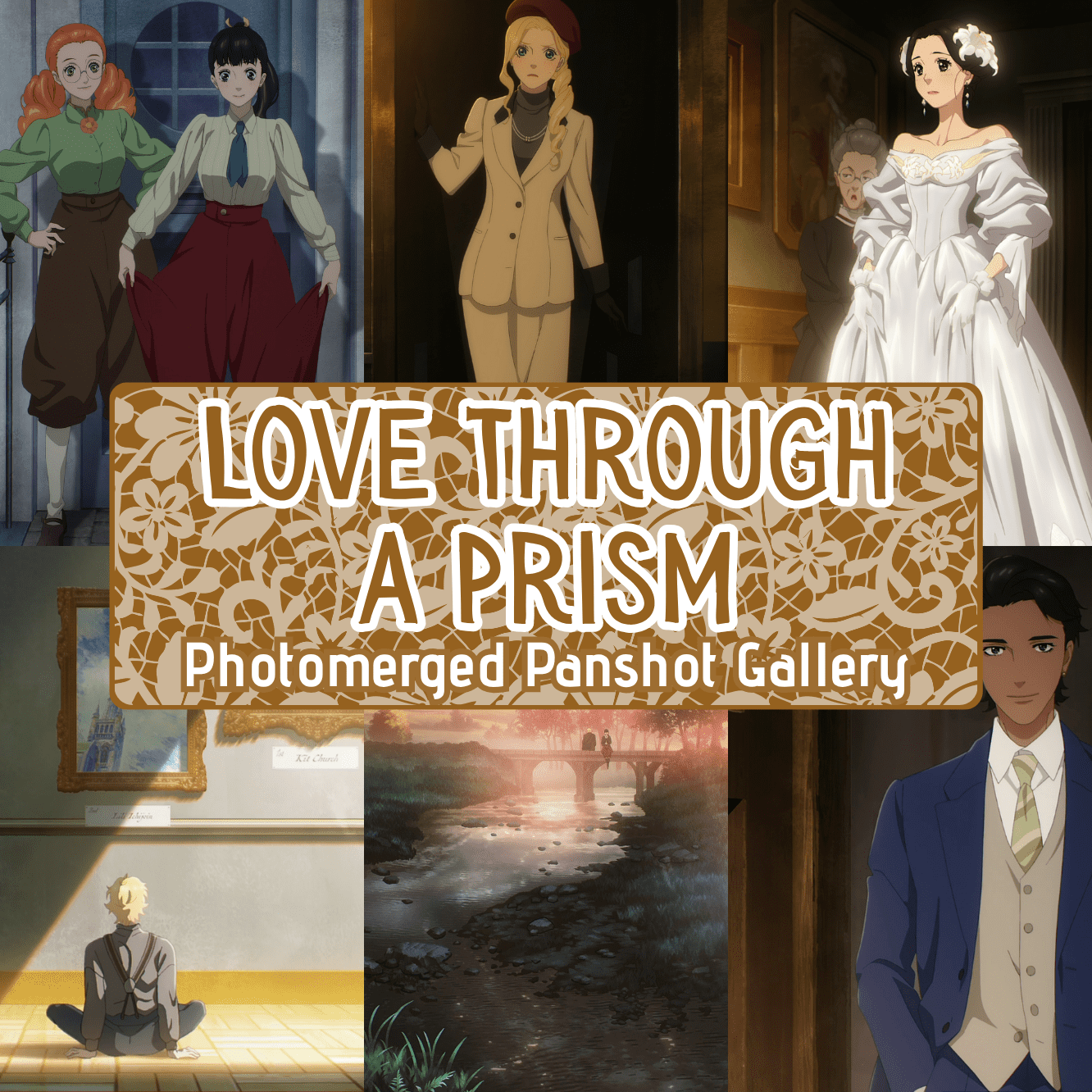 100 Photomerged Panshots: Love Through a Prism 1 Love Through a Prism Photomerged Panshot Gallery screenshot hopsted on allanimemags.com