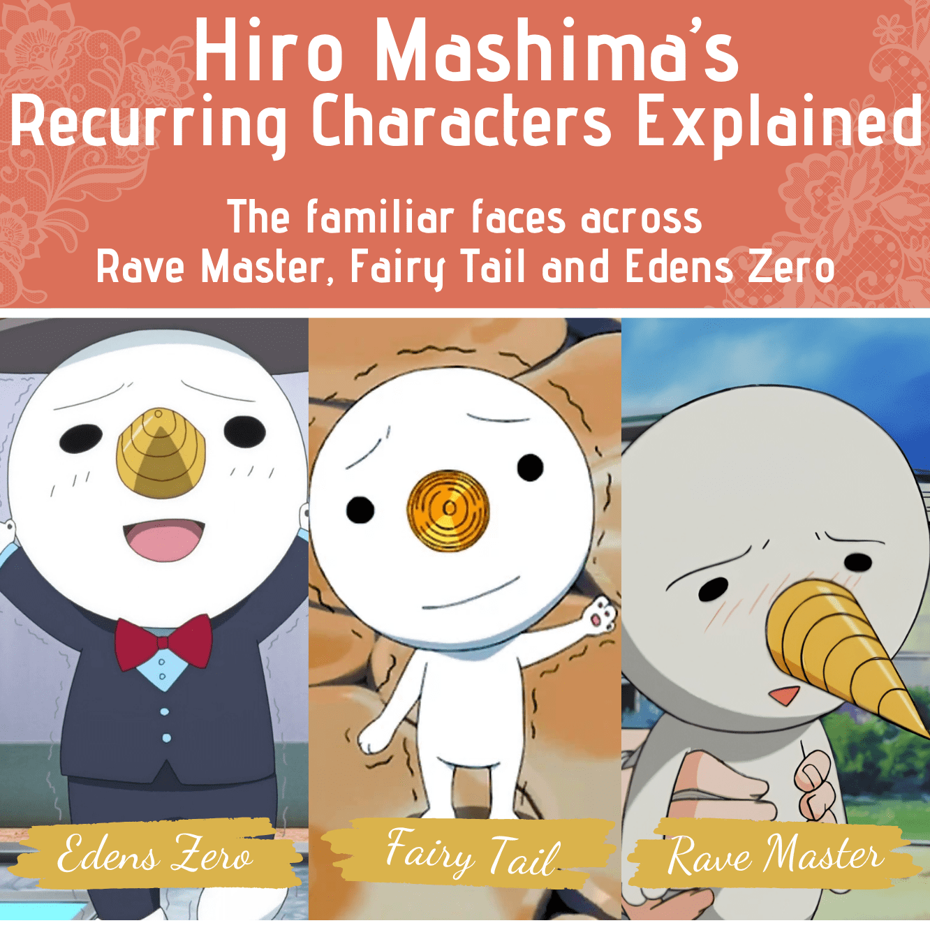 Hiro Mashima's Recurring Characters Explained